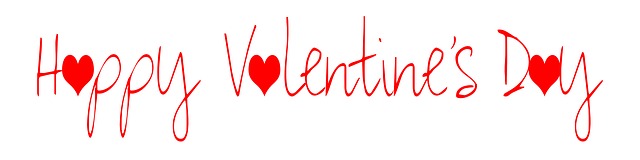 Valentine's Happy Schriftzug © ElisaRiva - pixabay.com - love-2043451_640